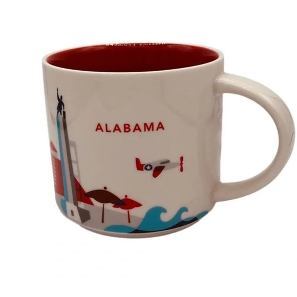 Starbucks You Are Here Alabama Mug 14oz, retired - Picture 3 of 12